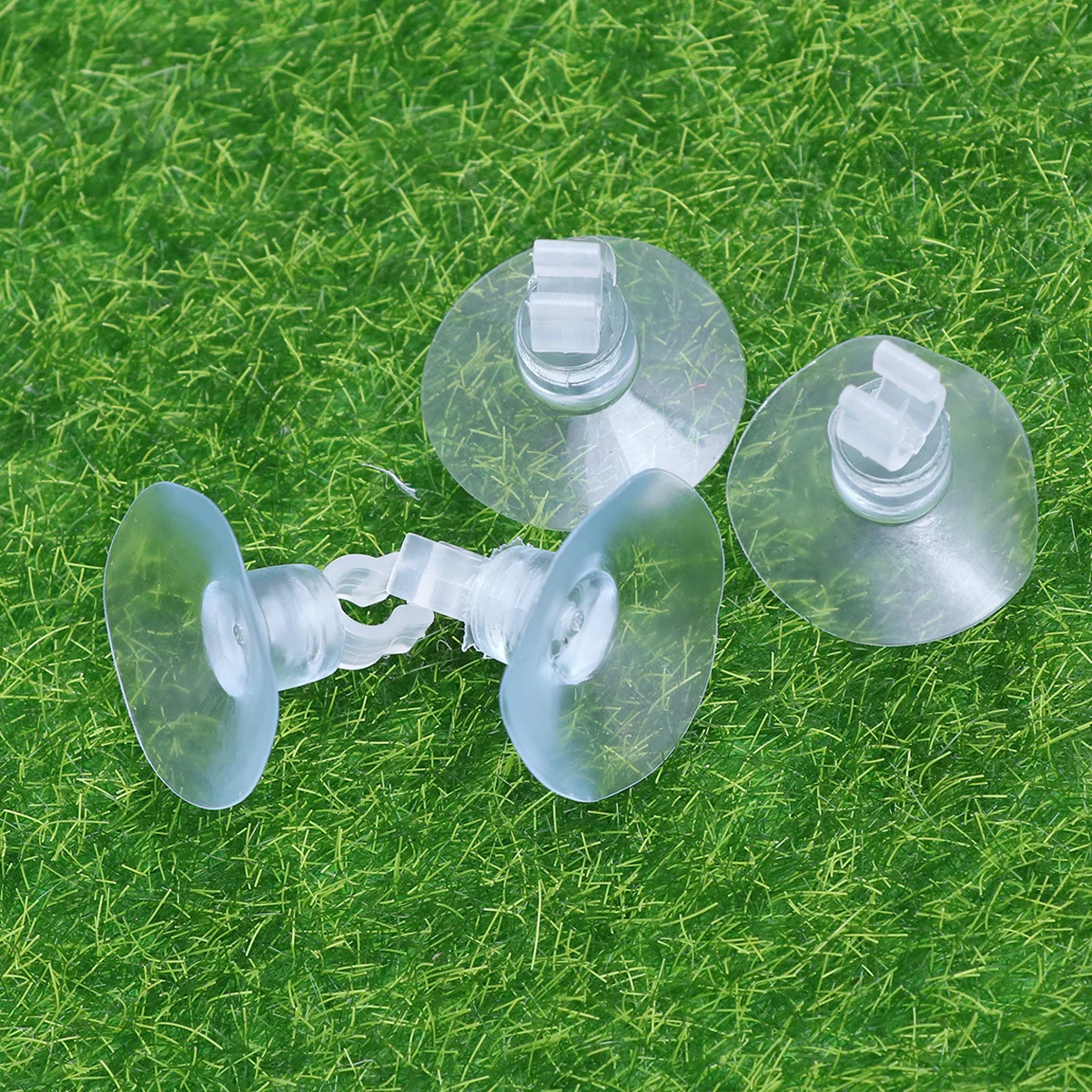 

20Pcs Aquarium Suction Cups 4mm Airline Tube Clips Detachable Holders for Fish Tank Pump Tube Fixing Aquarium Suction Cups