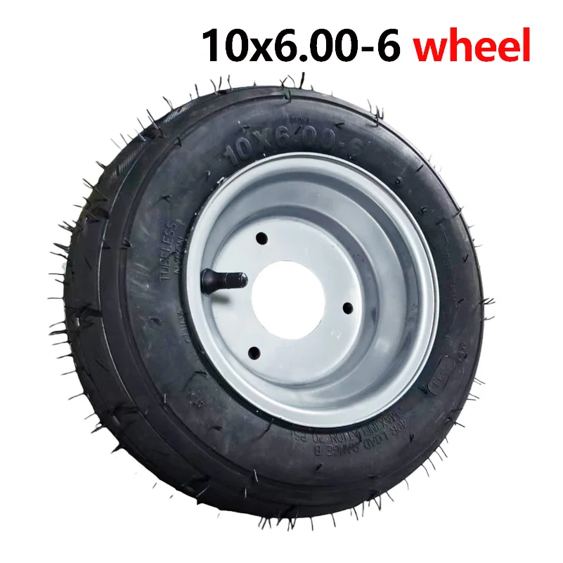 15X6.00-6 Reifen 15*6.00-6 Reifen für 168CC Karting Go-Kart Motorrad-Felge mit schlauchlosem Reifen