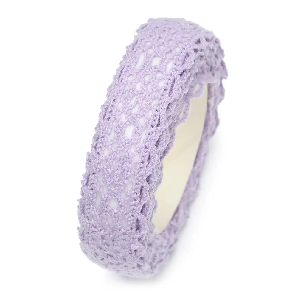 2Yards/pc Wedding Decor Self-adhesive DIY Craft Lace Tapes Sticker Cloth Tape Trimming Ribbon Lace Fabric Trim
