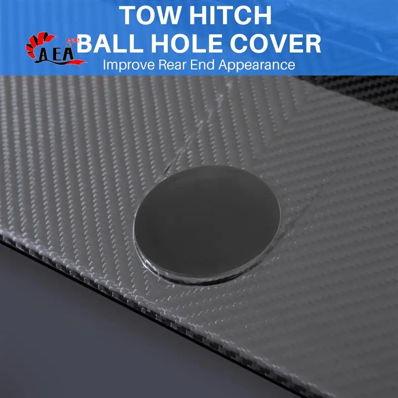 

AEA0-For Dodge Ram 2003-2021 Tow Hitch Ball Hole Cover Trailer Hitch Plug Rear Bumper 68495076AA