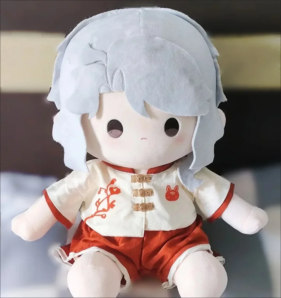 Game Identity V Frederick Kreiburg Composer Soft Plush Doll Body Dress Up Stuffed Toy Sitting Posture Pillow Figures Gift 40cm