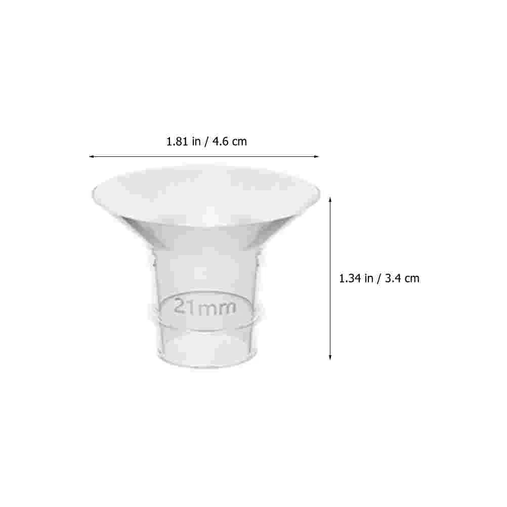 8 Uds. Converter de extractor de leche insertos de brida 20mm diafragma manos libres 18mm 17mm Gel de sílice 21mm 15mm para electricidad