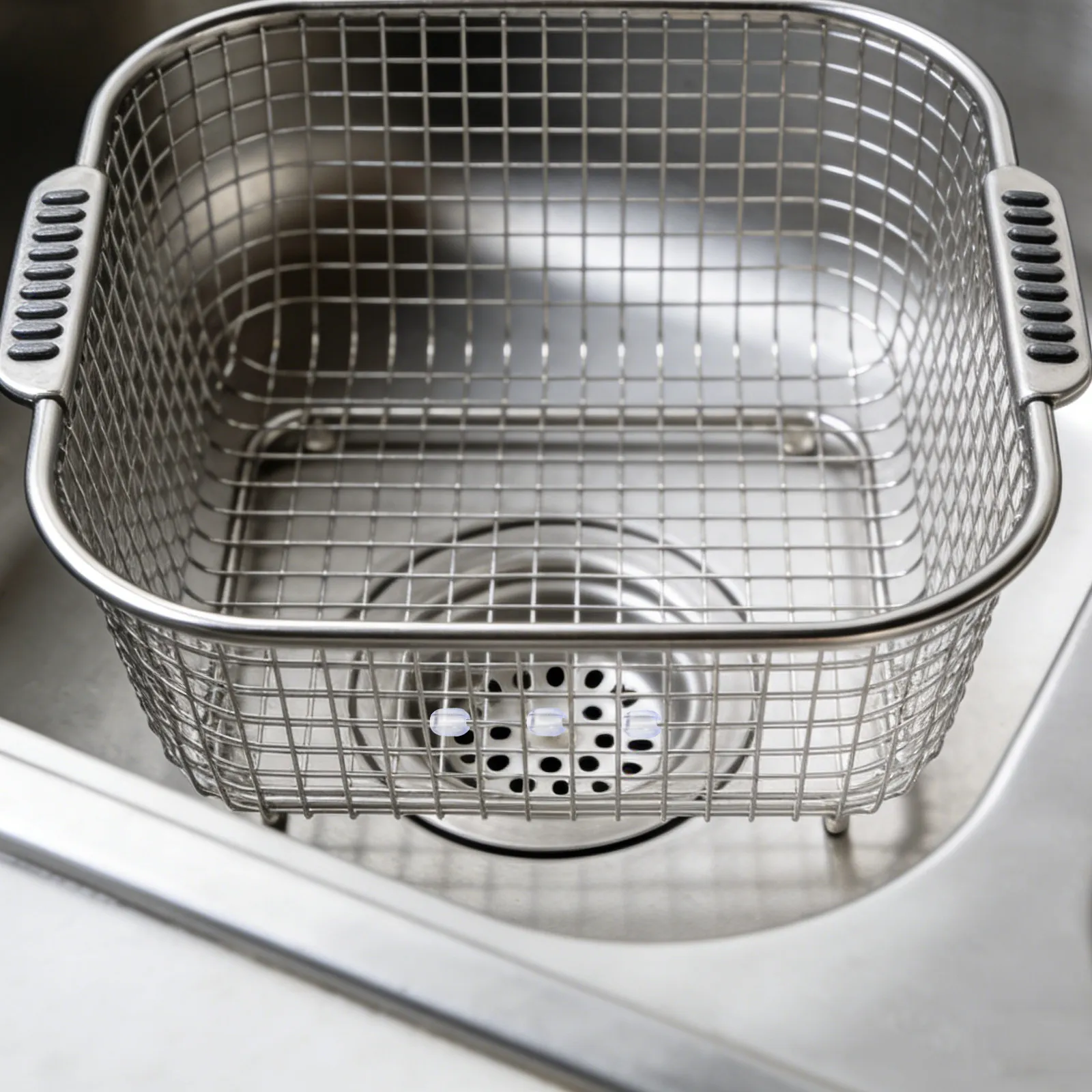 1Set Sink Grid Feet Clear Plastic Replacement for Kitchen Bathroom Rack Noise Dampening Bumpers Anti-Slip Sink Rack Feet
