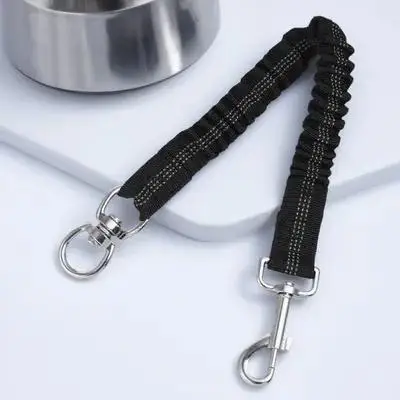 

Reflective Dog Leash Extension Durable Nylon Rope Comfortable Hold Lightweight Weatherproof for Small Medium Dogs Walking