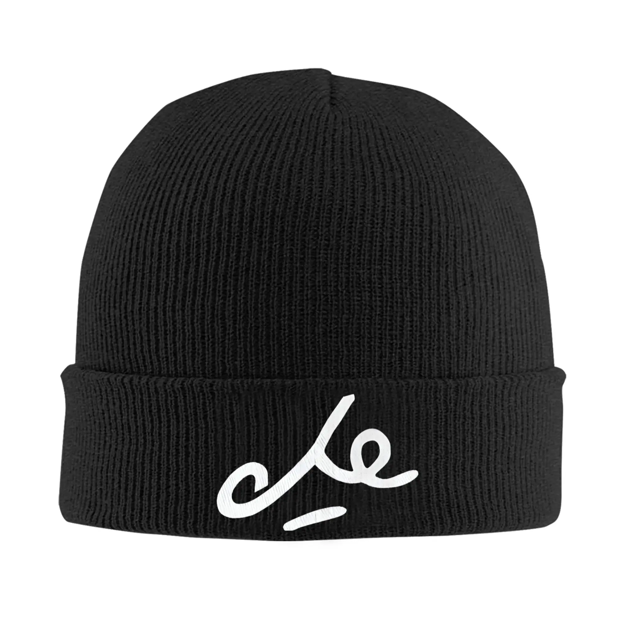 Che Guevara Signature Line Knitting Hat  Beanie Hats Outdoor Thermal Elastic Men Women Unisex Bonnet Hats Autumn Winter Caps