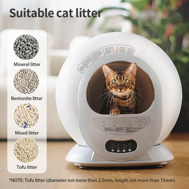 Manufacturer wholesale smart cat toilet automatic sandbox self cleaning litter box for cats