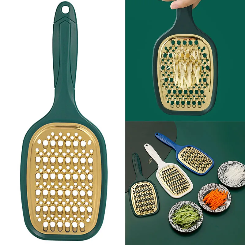 

Stainless Steel Handheld Grater Multi-Purpose Kitchen Food Graters for Cheese Chocolate Butter Fruit Vegetable