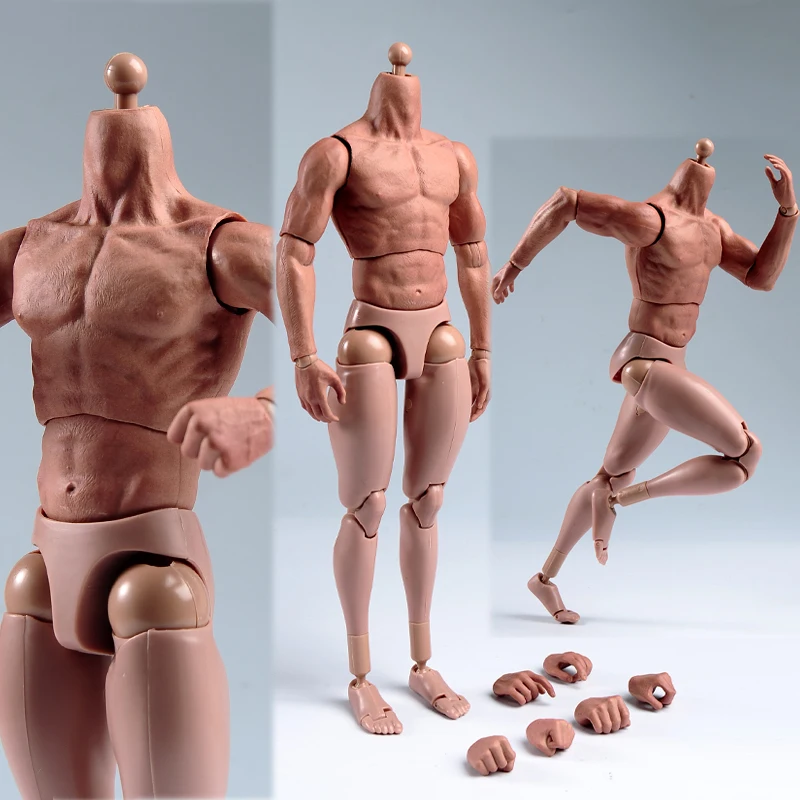 1/6 스케일 남성 근육 바디 S001 ZCtoys HTTTM19 12 인치 군용 군인 액션 피규어 바디 모델과 같은