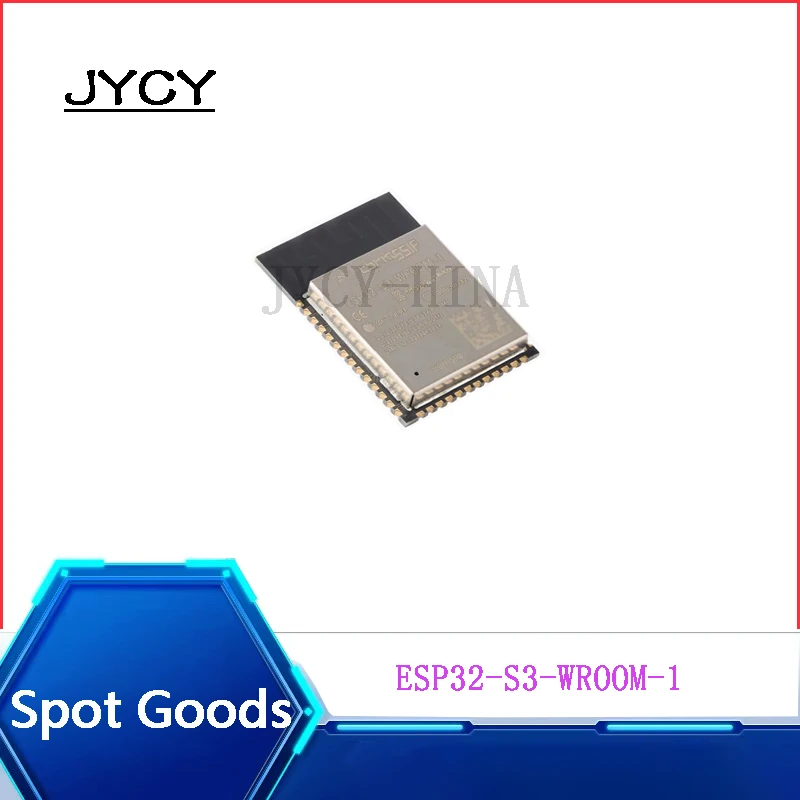 1 шт./лот ESP32-S3-WROOM-1 новый ESP32-S3-WROOM-1-N16R8 Wi-Fi + Bluetooth 5,0 16 МБ 32-битный двухъядерный модуль MCU
