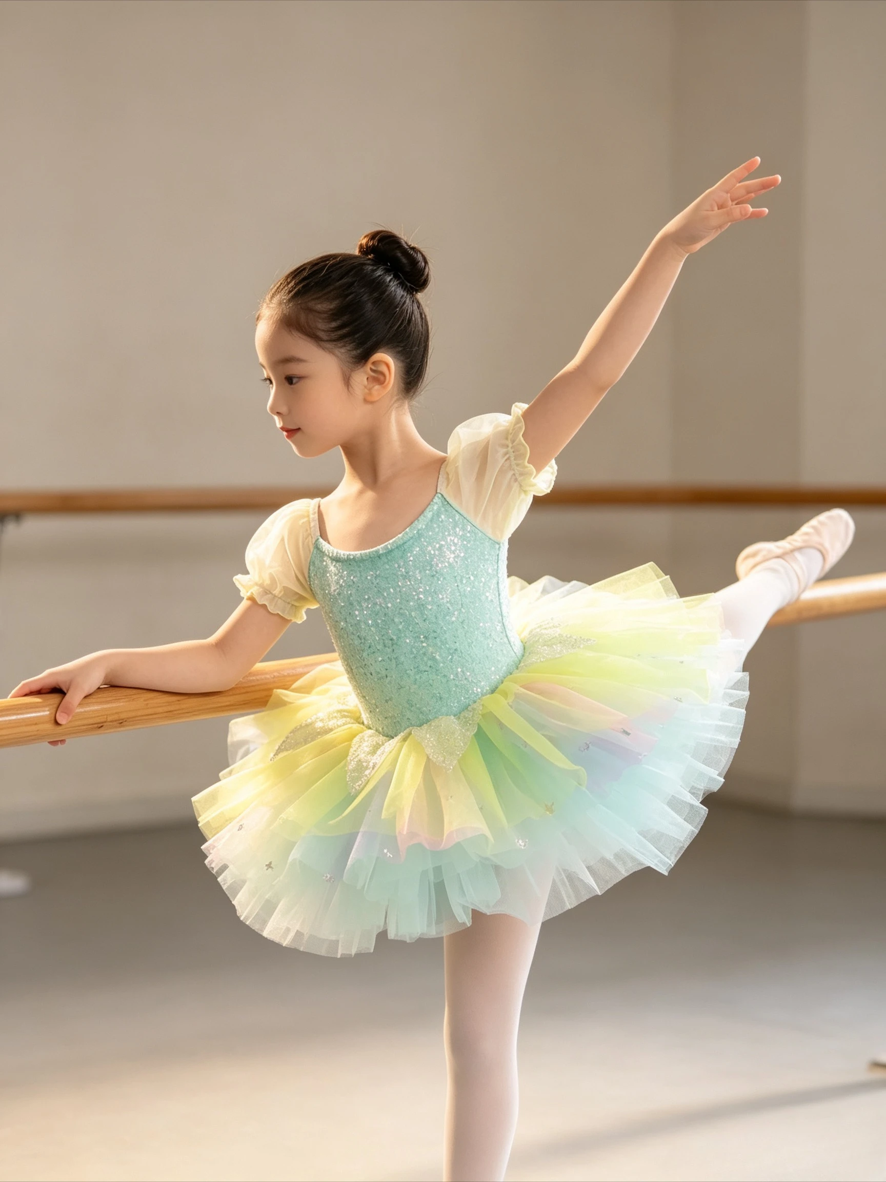 Girls Ballet Tutu Dress Sleeveless Princess Skirt Kids Stage Performance Costume Ballroom Training Dance Fairy Tutu Leotard