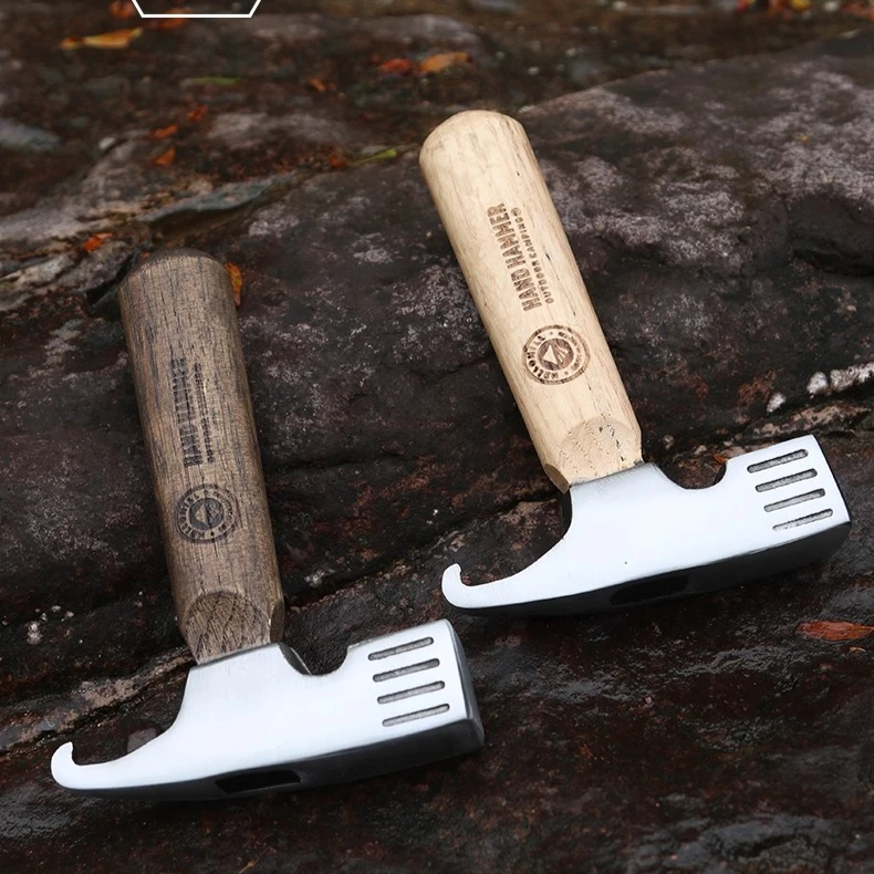 

High Quality Multifunctional Small Hand Hammer Outdoor Camping Convenient Self-defense Mini Fire Multi-purpose Hand Tool