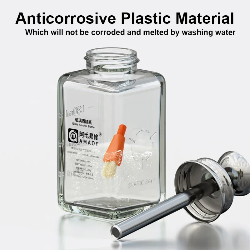AMAOE M91 M90 แปรงสองหัวหัวเปลี่ยนได้ Universal Anti Static โทรศัพท์แล็ปท็อปเมนบอร์ด IC แปรงทําความสะอาดฝุ่น