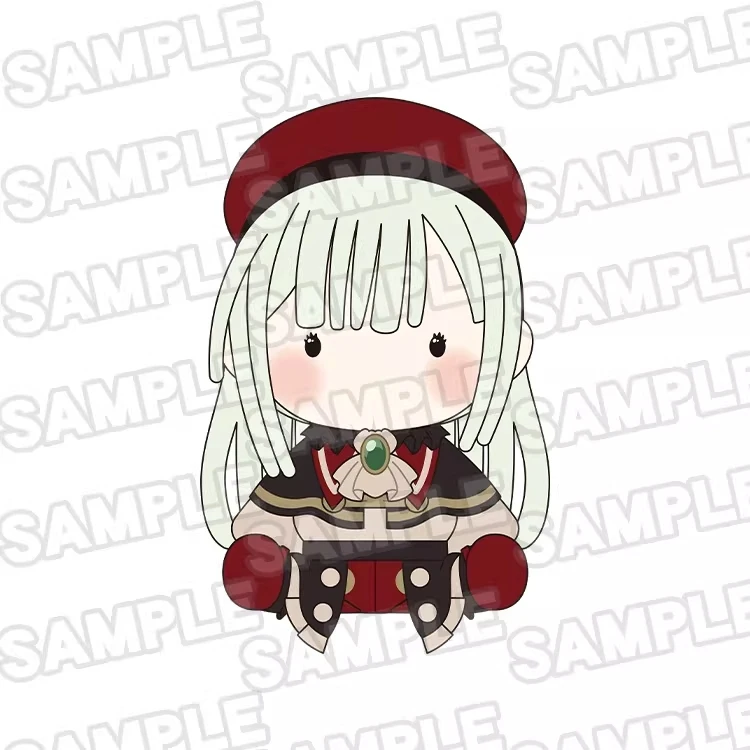 In Stock Original GSC BanG Dream Ave Mujica Wakaba Mutsumi Sitting Plush Toy Genuine Kawaii Anime Model Collectible Toys 17CM