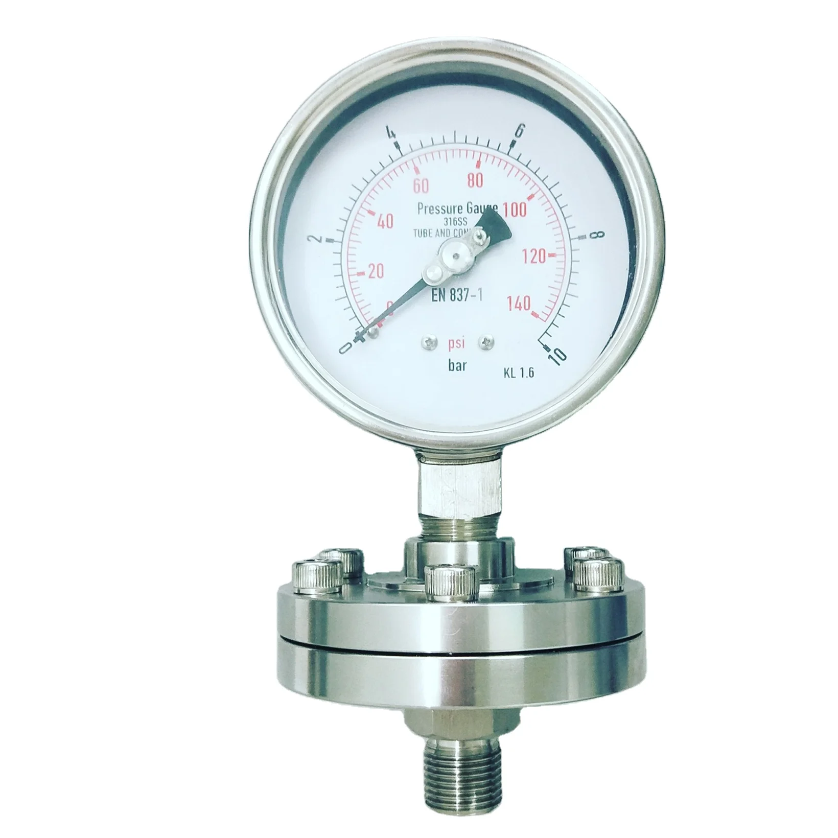 

CIXI Popular products of single diaphragm pressure gauge