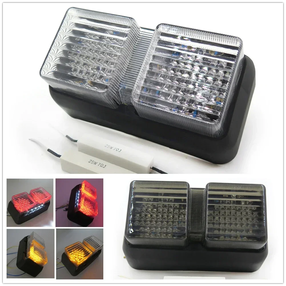 Clear Led Tail Light Brake W/Turn Signal for Honda RVT1000R 00-06 /VTR-SP 2000-2005 Motorcycle Part