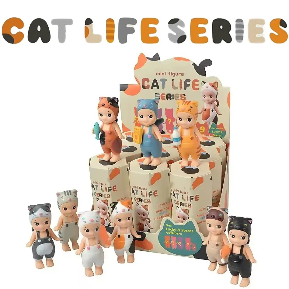 -سوني الملاك 20th الذكرى السوبر صندوق أعمى الحيوان القط الحياة سلسلة شخصيات كرتونية الحلي الدمى المشجعين مجموعات الالعاب للأطفال هدية #1
