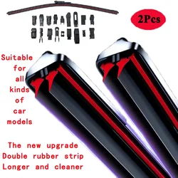 2x for Haval Jolion 2022 Accessories 2021 2023 Frameless Wiper Blades Universal Windscreen Front Window Car Washer High Quality