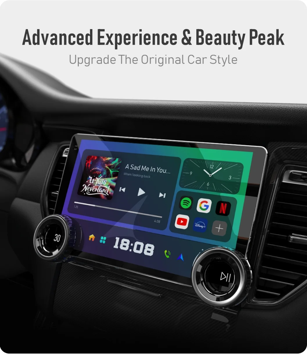 Android 13 Car Radio 10 core Navigation Multimedia wireless Carplay GPS WiFi Head Unit Autoradio Car Stereo Built in fan