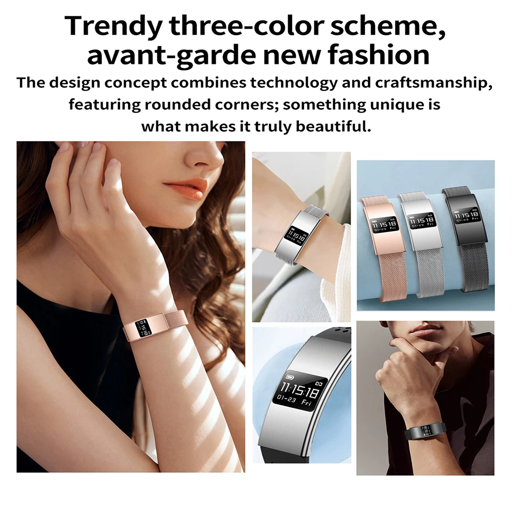 Новый ультратонкий смарт-брасл – обзор и цена Smartwatch Stylish Watches For Women