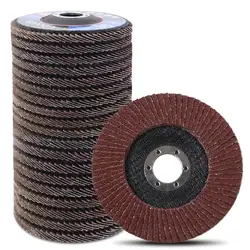 5Pcs Zirconia Flap Discs 115/125mm Sanding Discs 40/60/80/120/125 Grit Grinding Wheels Blades for Angle Grinder Finishing