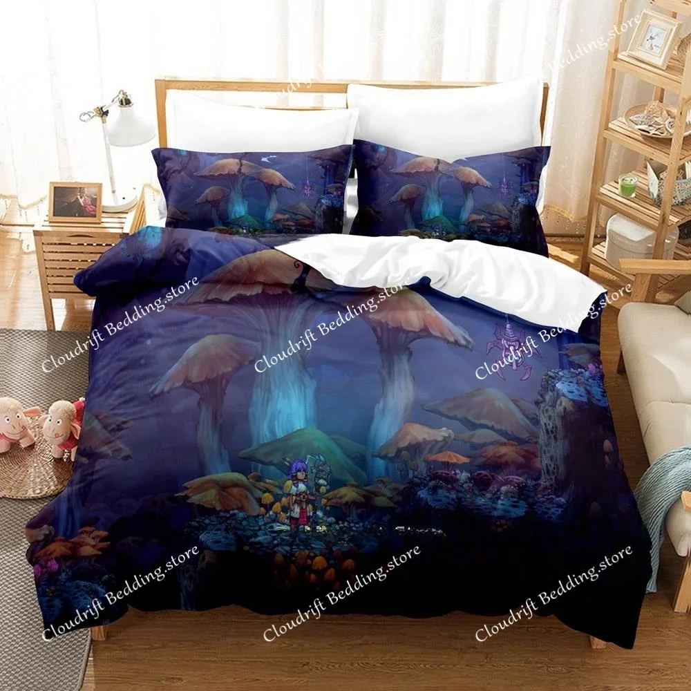 3d Print Anime Game ITORAH Bedding Set Single Twin Full Queen King Size Bed Set Adult Kid Bedroom Duvet Cover Sets Home Textiles