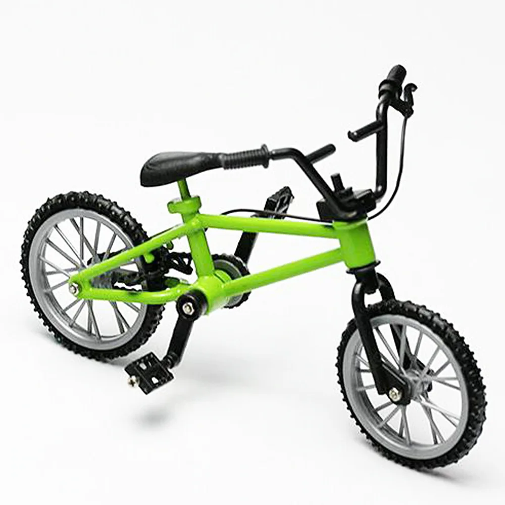 Mini Vinger Mountainbikes Speelgoed Legering Vinger Fiets Kinderen Nieuwigheid Speelgoed Model Mini Draagbare Fiets Voor Kinderen Gift