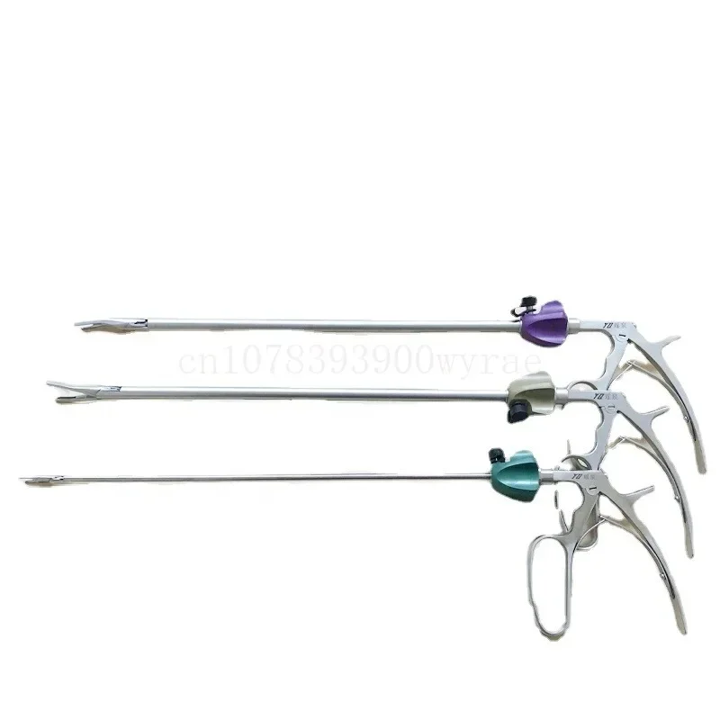 

Surgical Endoscopic Hemolok Clip Applicator Laparoscopic Plastic Polymer Clips Ligating Applier