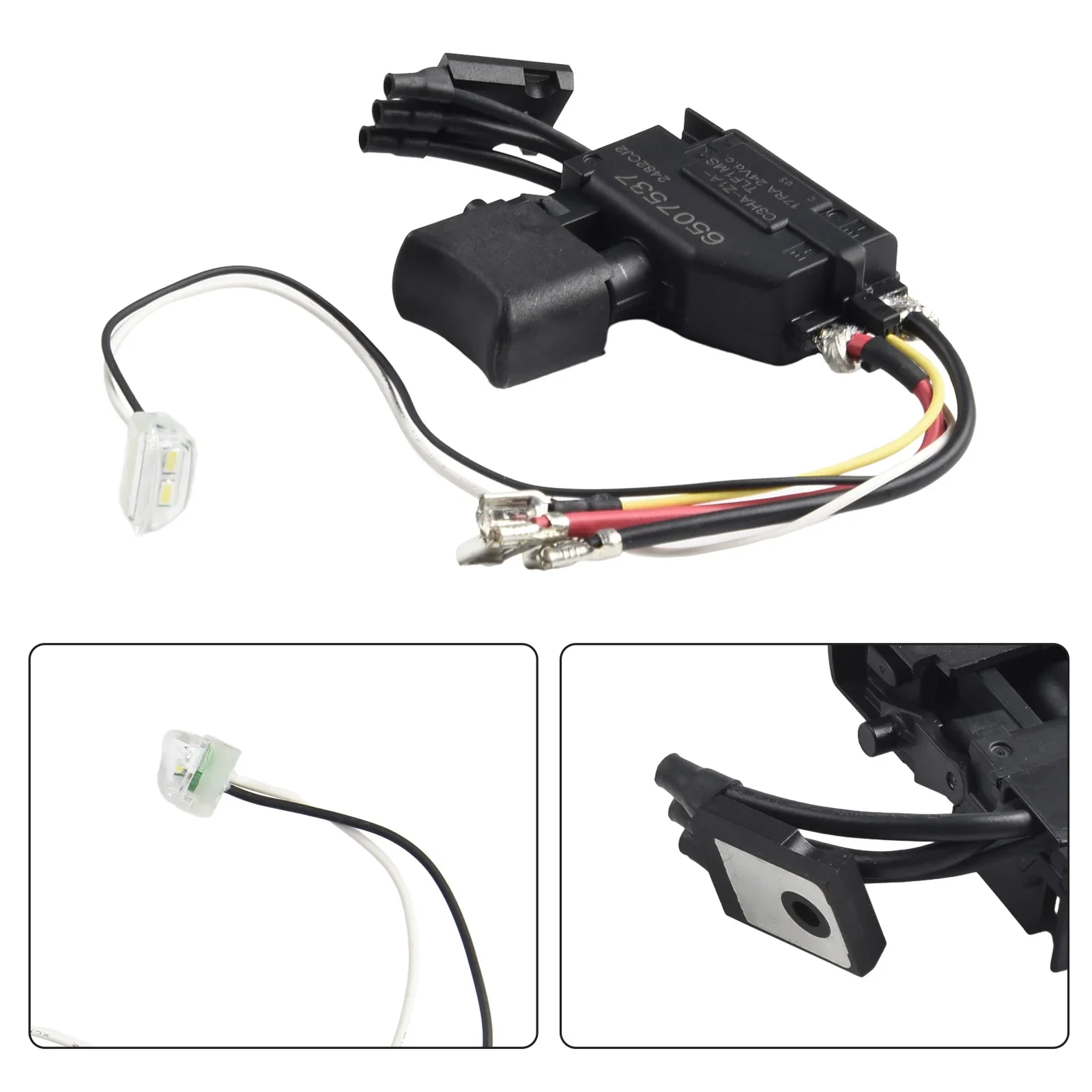 

1pc Switch Trigge Part Number 6507545 650754 Replacement For Dhp482 Ddf482 Cordless Screwdriver Spare Parts Power Tool Access