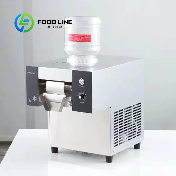 Customized Water Cooling Automatic Bingsu Machine Snowflake Shaved Ice Maker for Commercial Use