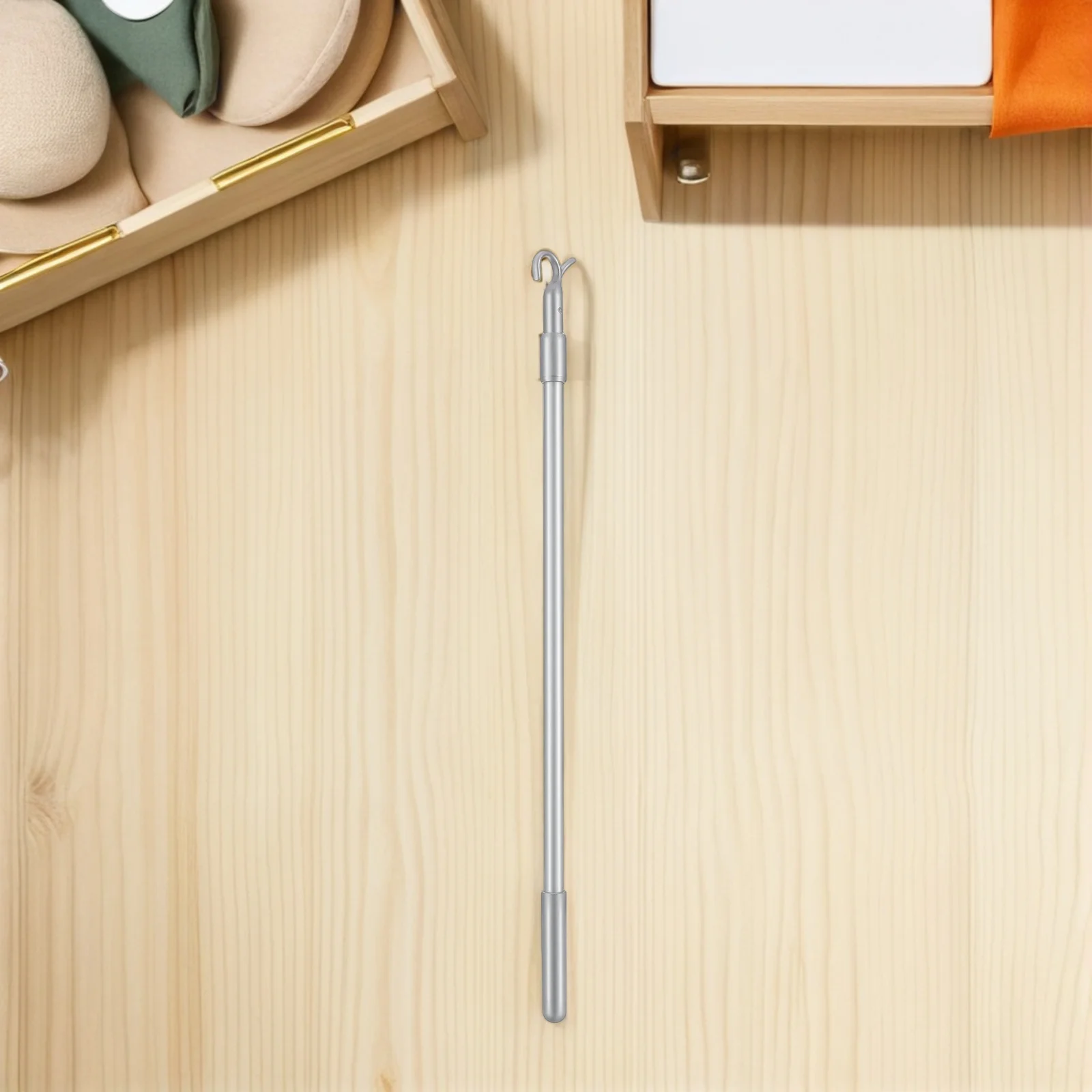 

2Pcs Metal Blind Wand Replacement Extendable Curtain Pull Rods Sturdy Material Versatile Home Office Use Enhance Decor