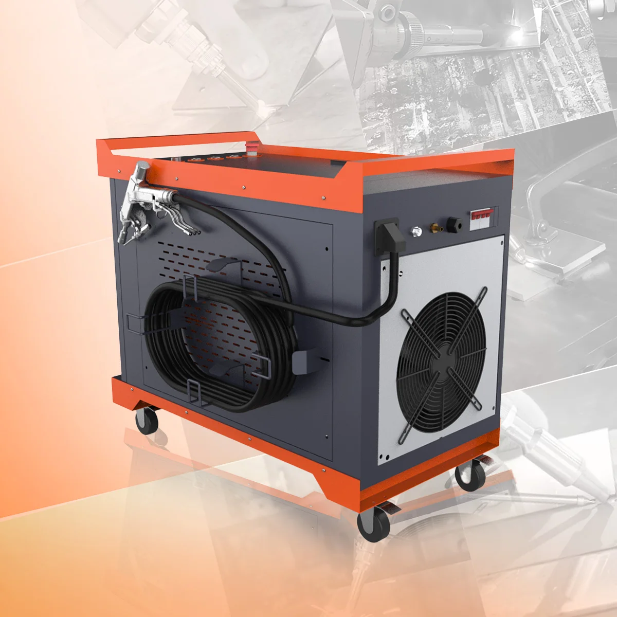 Factory outlet  Top Handheld Laser Welding Machine of 1000W - 3000W with 110V for Aluminium with High Quality for Sale