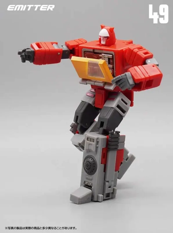 Op voorraad Transformatiespeelgoed F49 Geavanceerde Emitter Action Figure Model Collectie Cadeau