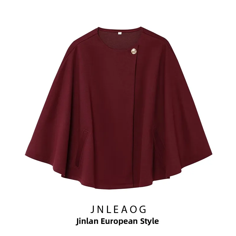 

Модный капюшон, украшенный пуговицами, Ne Jaet, женская верхняя одежда свободного покроя из полиэфирного волокна, осенняя новинка Sle 2025