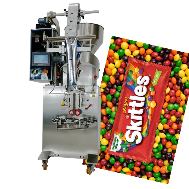 Sale Price Pouch Packaging Machine for Food Washer Hardware Candy Sugar Bolt Nuts Screws Quantity Counting Sachet Bag Paper