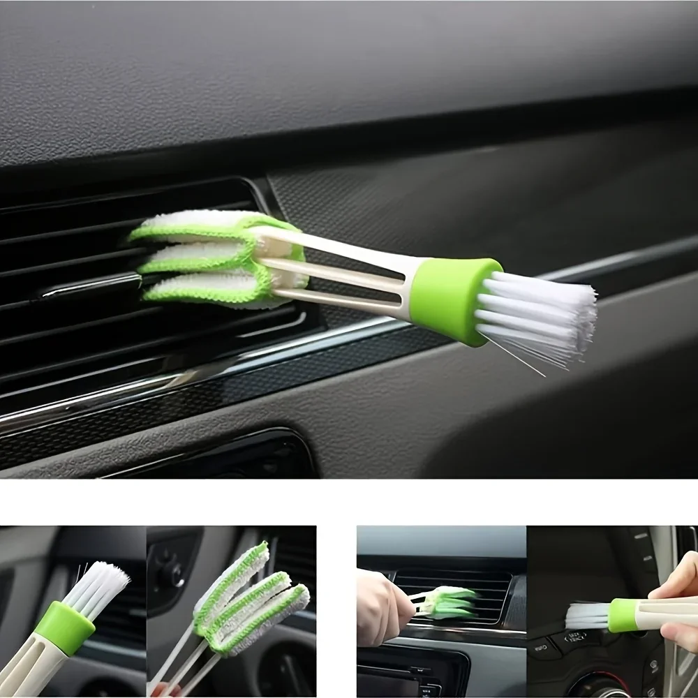 New Car Cleaning Kit Scrubber Drill Detailing Brush Set Air Conditioner Vents Towel Polisher Car Auto Detailing Tools