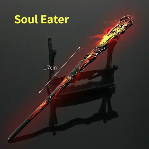 Zhuxian game peripheral  17cm Zhang Xiaofan ancient magic stick soul-devouring stick alloymodel ornaments toys