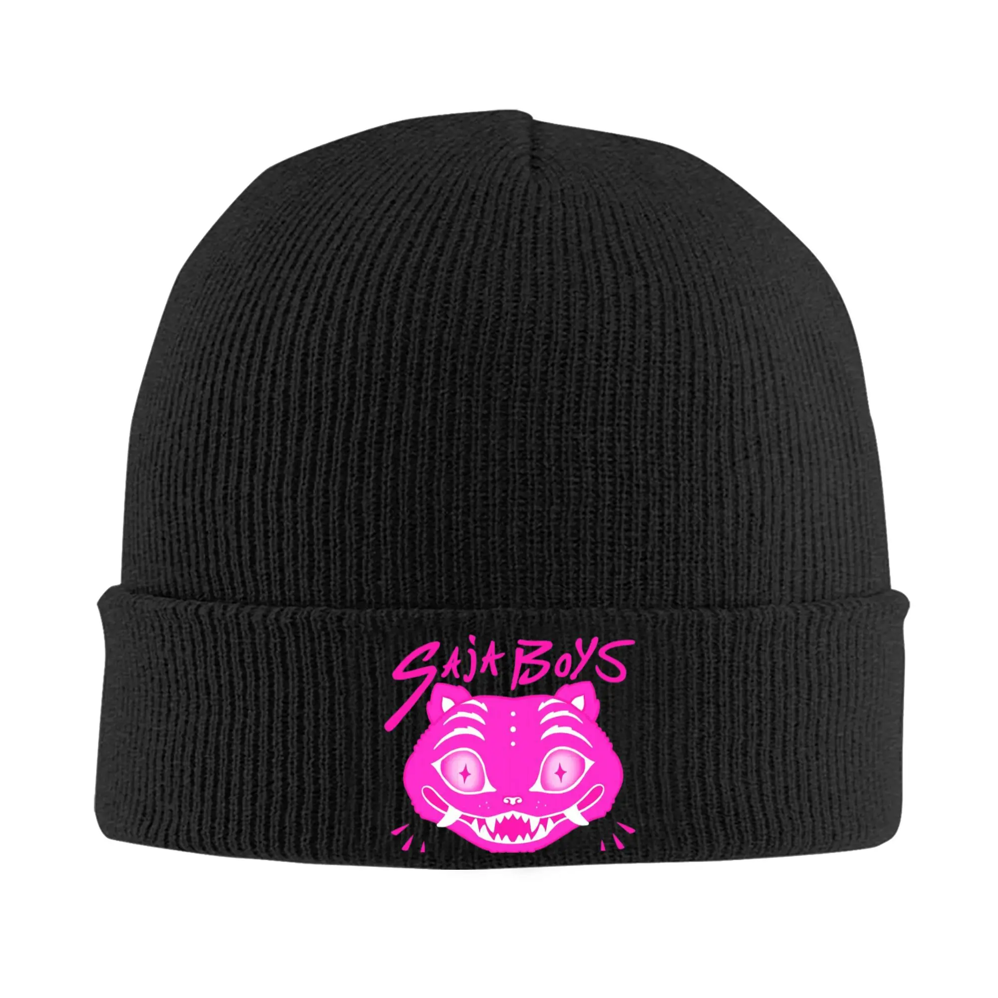 

Saja Boys Tiger Kpop Demon Hunters Beanie Hats Bonnet Hats Men Women Unisex Hip Hop Gym Knitted Hat Spring Thermal Elastic Caps