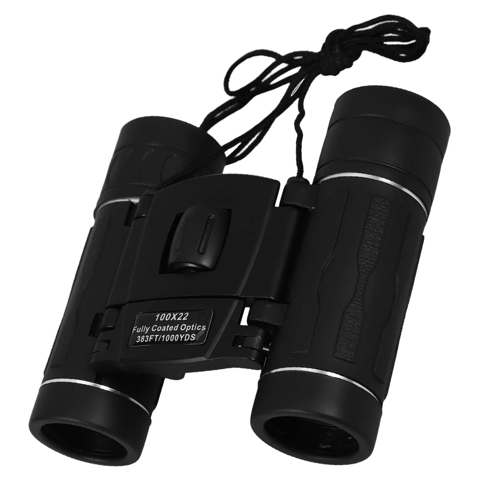 

100x22 High Definition Portable Binocular Telescope Anti Slip Texture Large Eyepiece Wide Viewing Angle for Concert Camping