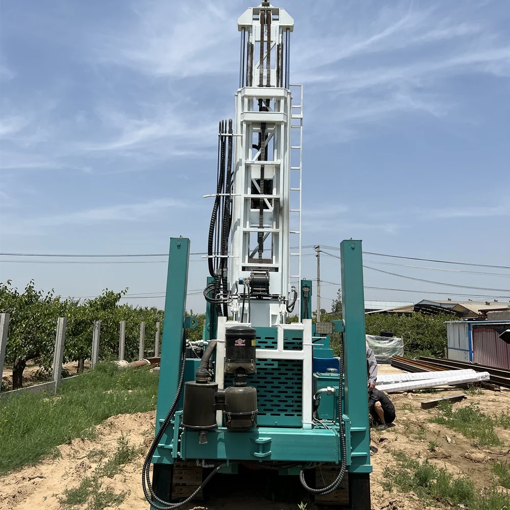 2025 جهاز حفر آبار المياه المثبت على الشاحنة في الصين جهاز حفر آبار المياه الكامل آلة حفر الآبار محلية الصنع