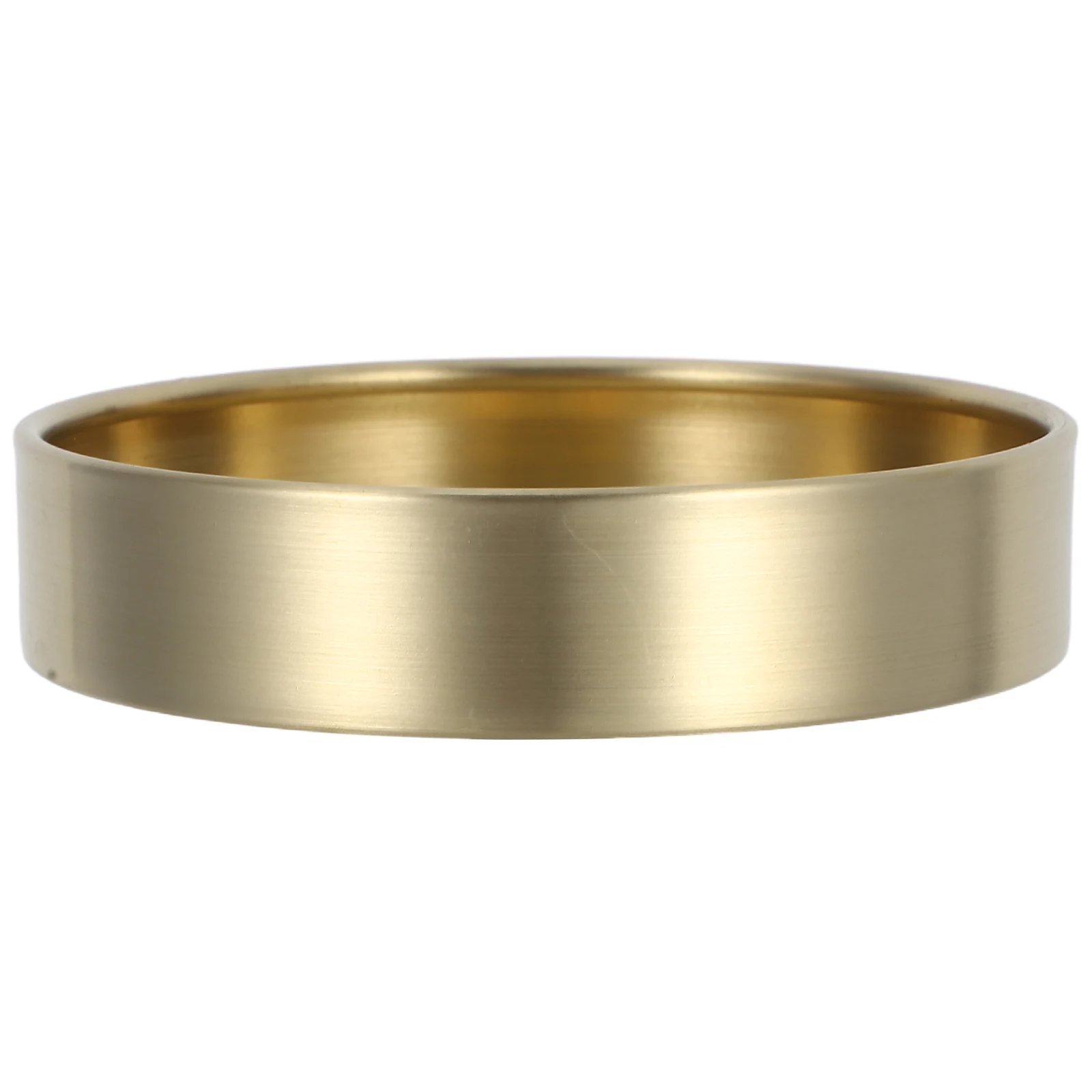

Round Brass Storage Tray Small Items ganizer Multipurpose Jewelry Holder Smooth Surface Easy to Clean Practical