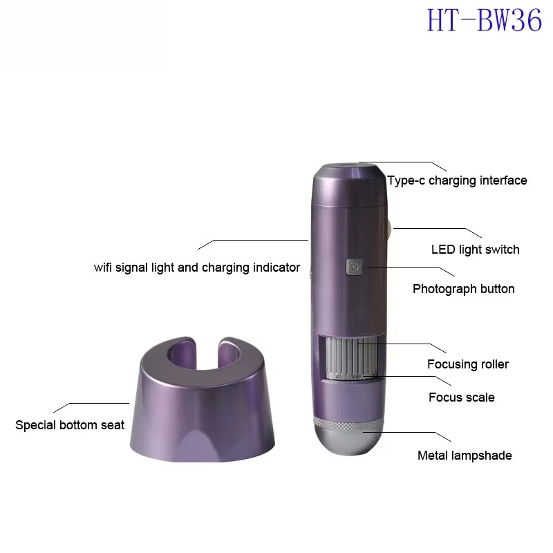 インテリジェント頭皮アナライザー ポータブル 家庭用育毛美容機器 サロン用ヘアアナライザー マッサージデバイス ホットヘア