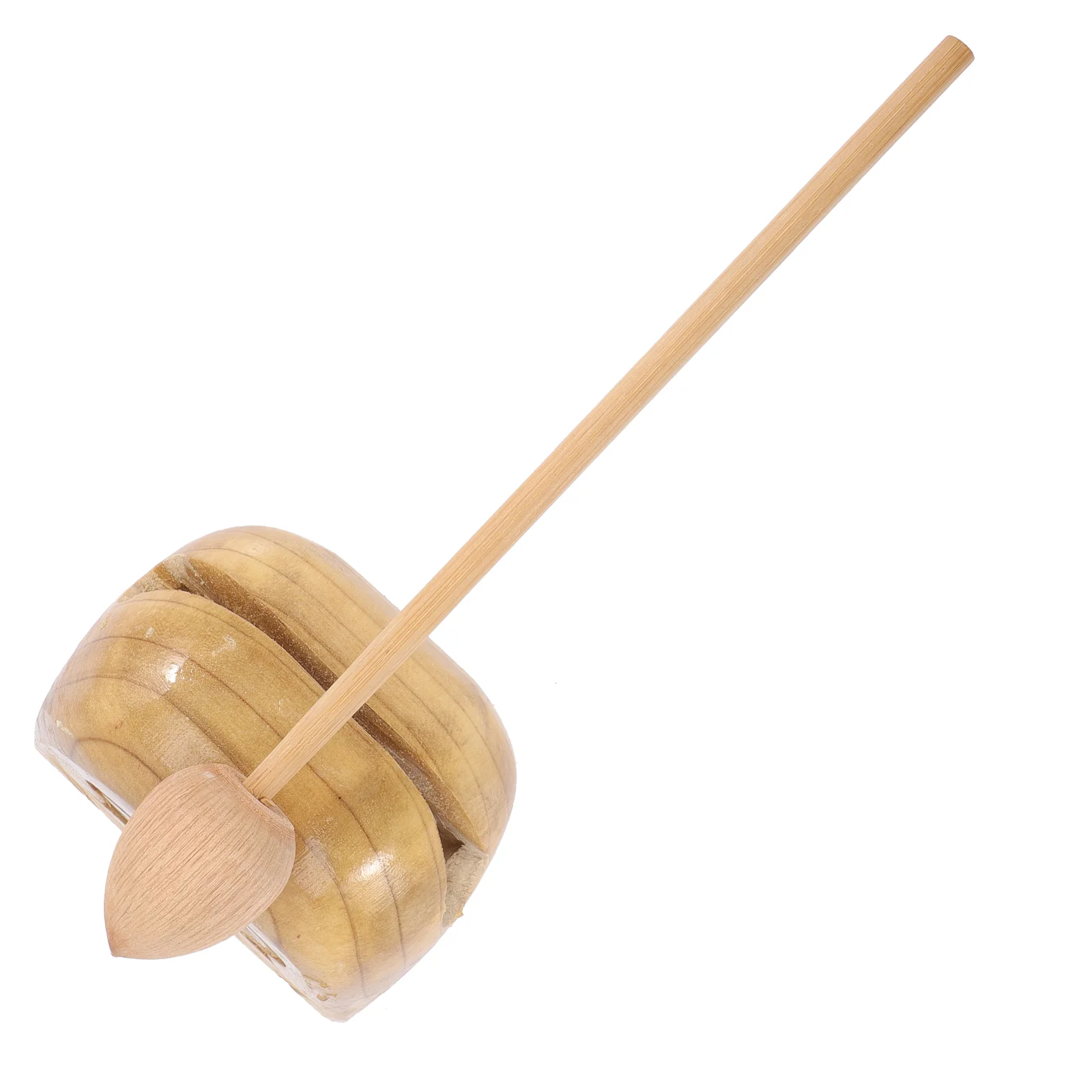 

Musical Instruments Wooden Fish Accessories Percussion Accessory 10cm Knocker Natural for Kids with Stick Supply Toy Child