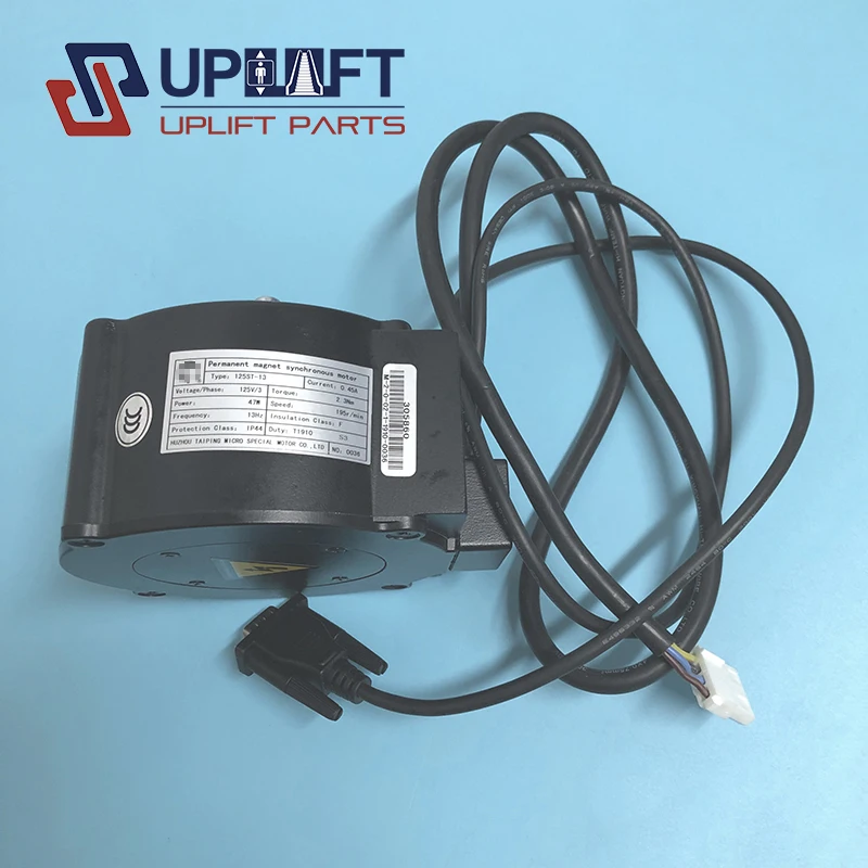 Industrial-Style 125ST-13 Synchronous Elevator Motor for Door Operation Essential Elevator Parts
