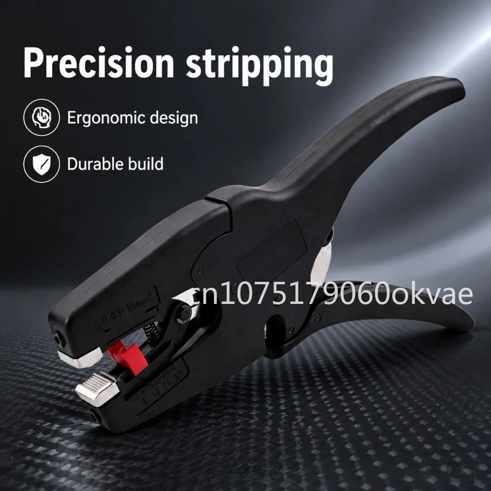 0.03-10mm² Multifunctional Wire Stripping Pliers Automatic Cable Cutter Adjustable Stripper for Electrician Repair Work
