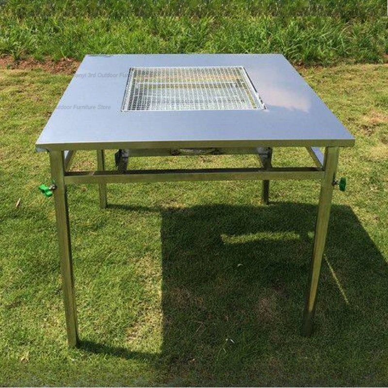 

Скандинавский минималистичный гриль для барбекю, современный, для двора, балкона, пикника, уличный, складной, для хранения, для кухни, столовой, бара FYQG