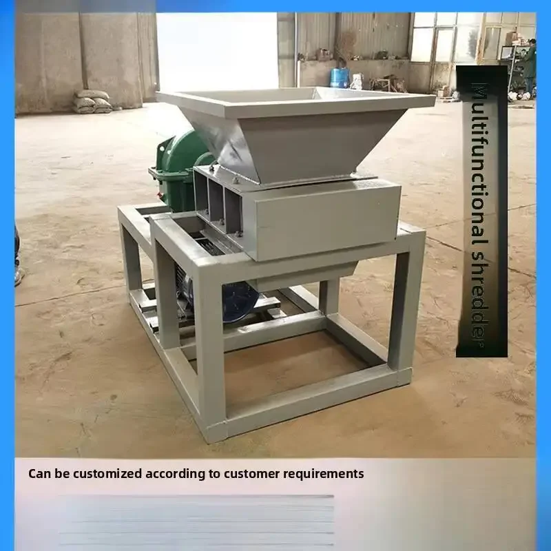 Paint Bucket Toy Old Plastic Scrap Multi Purpose Single Dual Shaft Metal edder Crusher hine
