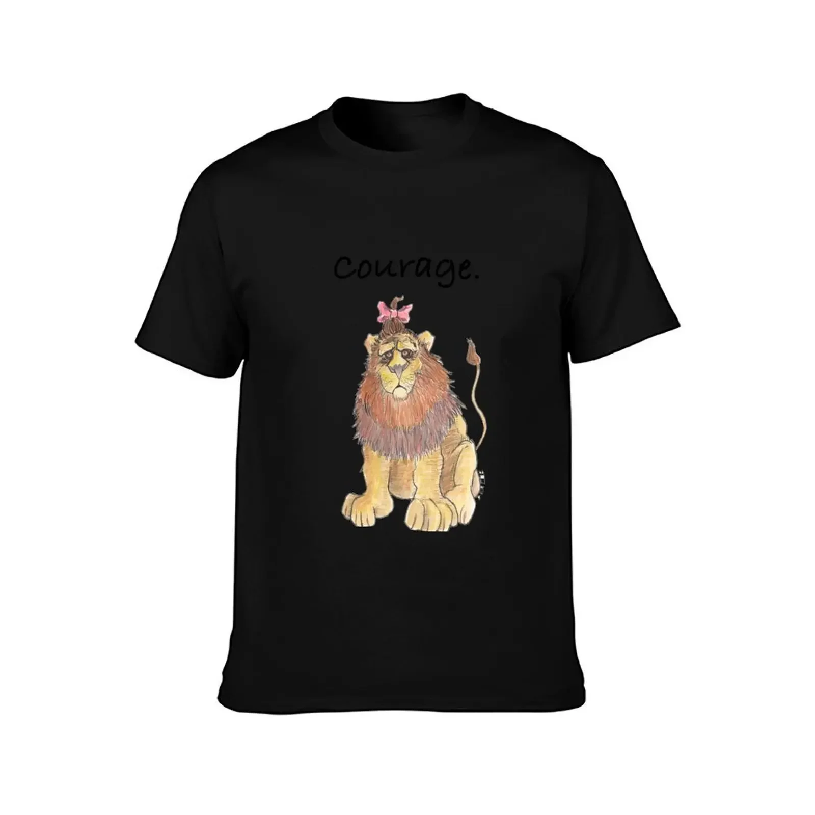 Cowardly Lion, King of the Forest of Oz. T-Shirt oversized t shirt vintage clothes rapper graphic tees designer t shirt men