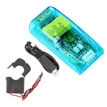100a pzem 004t 3.0 Wattmeter + פתוח ct + tl כדי USB Ub מודול מבחן volt קומ2/com3/com4