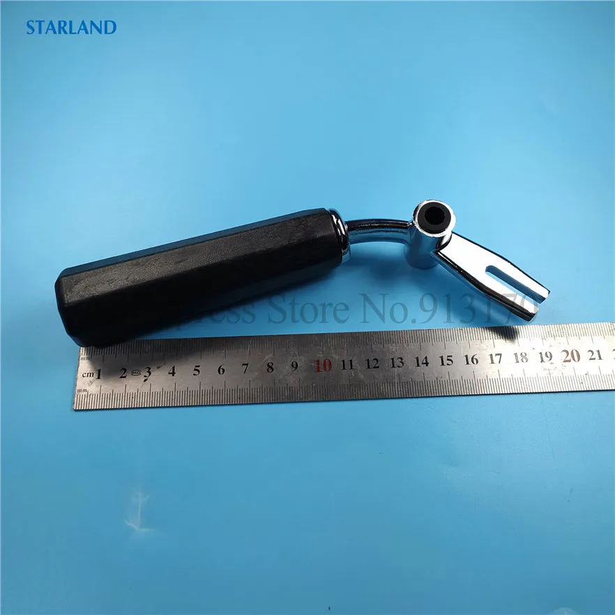 3 في 1 عتلات يدوية مقابض سوداء ملحقات قطع غيار سفلية سداسية لاستبدال آلات الآيس كريم الناعمة MQL/MK