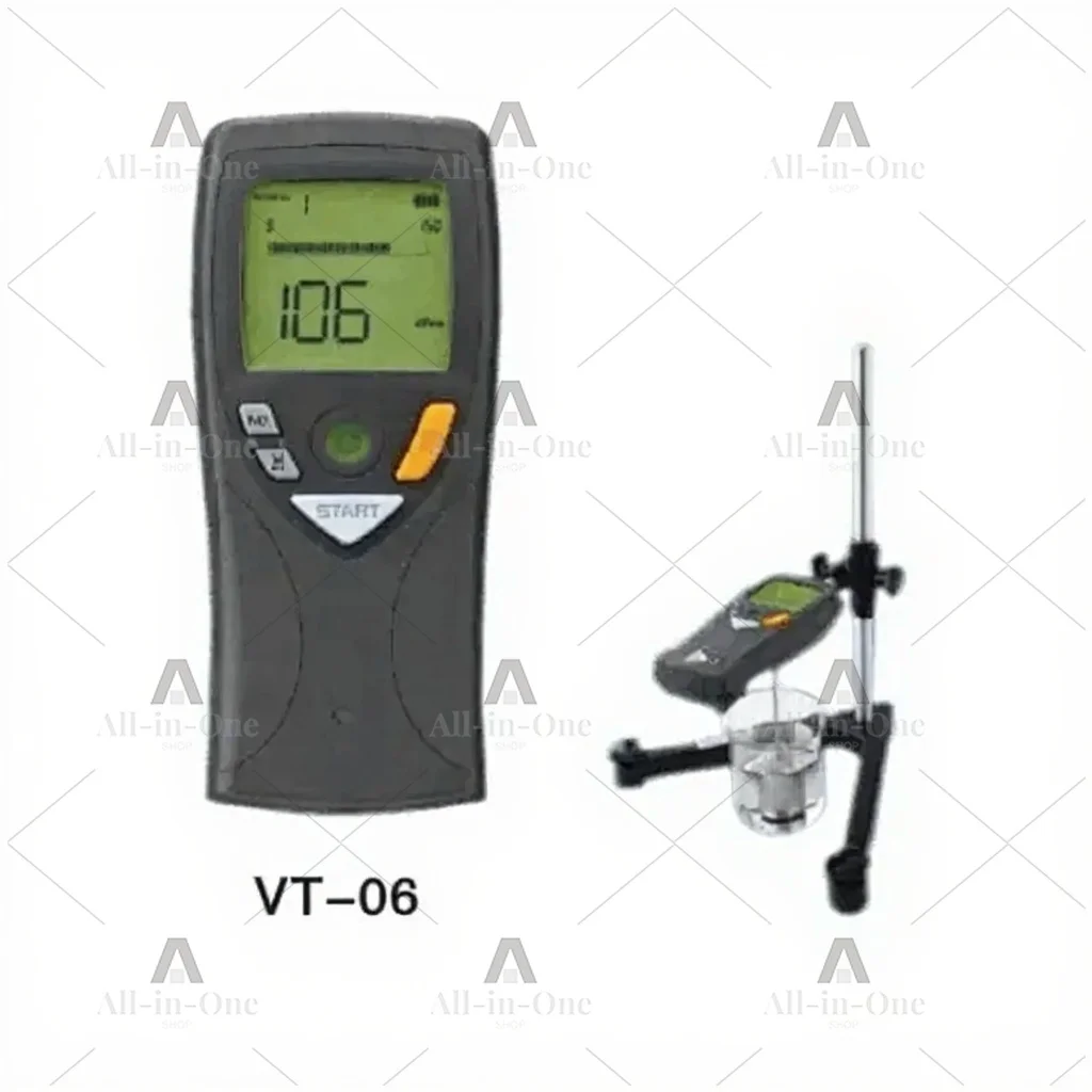 digital display viscometer VT-06 paint viscometer VT-06 high viscosity meter with stand